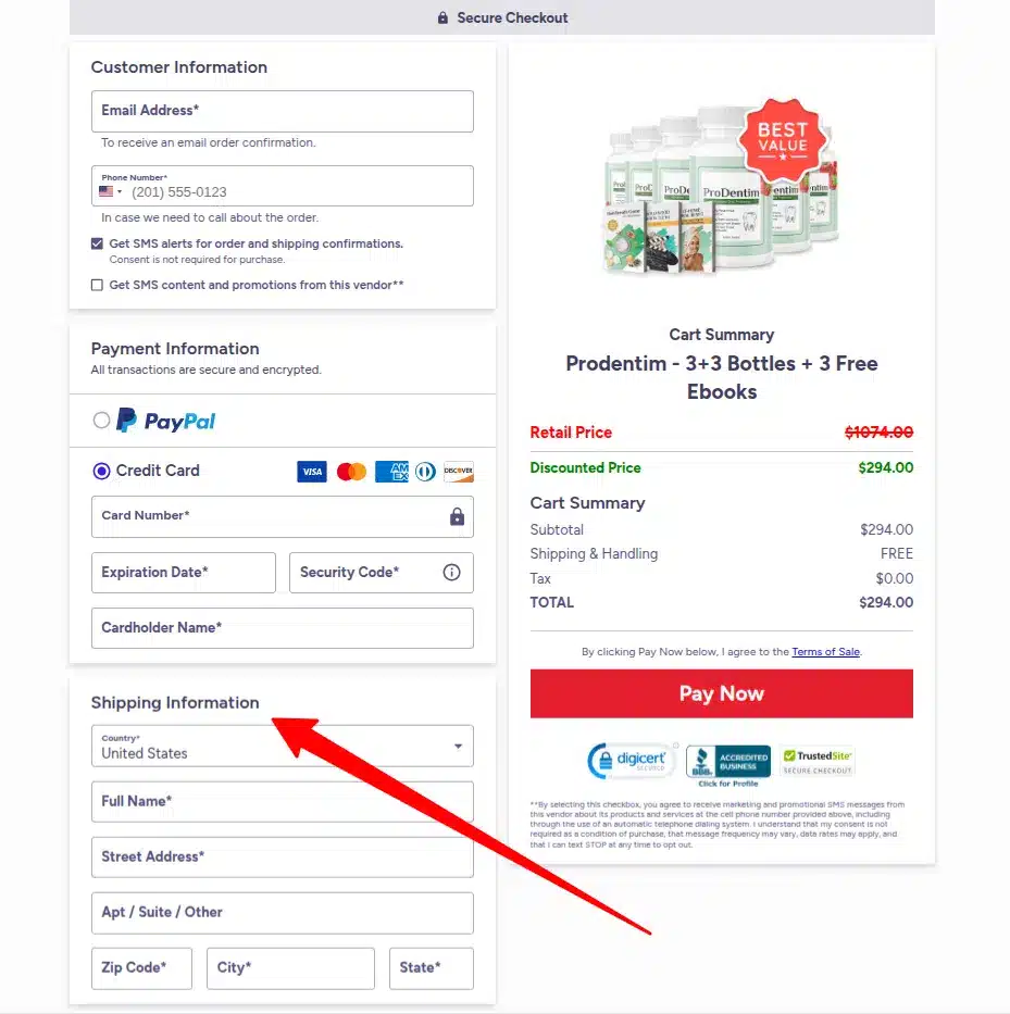 shipping-information